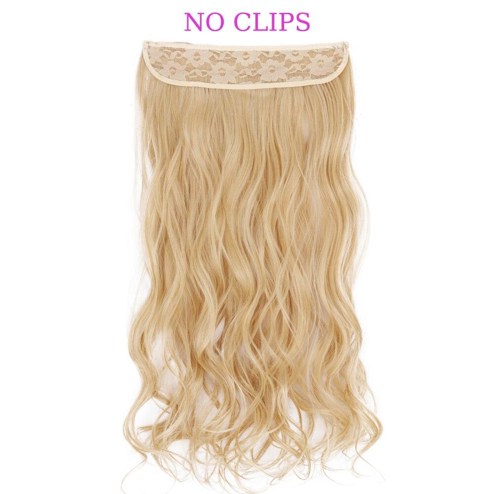 MISS WIG Extensiones de cabello sintético, sin Clips, cabello Artificial, Rubio, marrón, negro, degradado, morado, liso, pieza de cabello falso