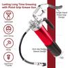 7000PSI Oil Grease Gun Kit Manual Pistol Grip Heavy Duty High-Pressure Pumping Coupler 400CC Greasing Injection for Automotive
