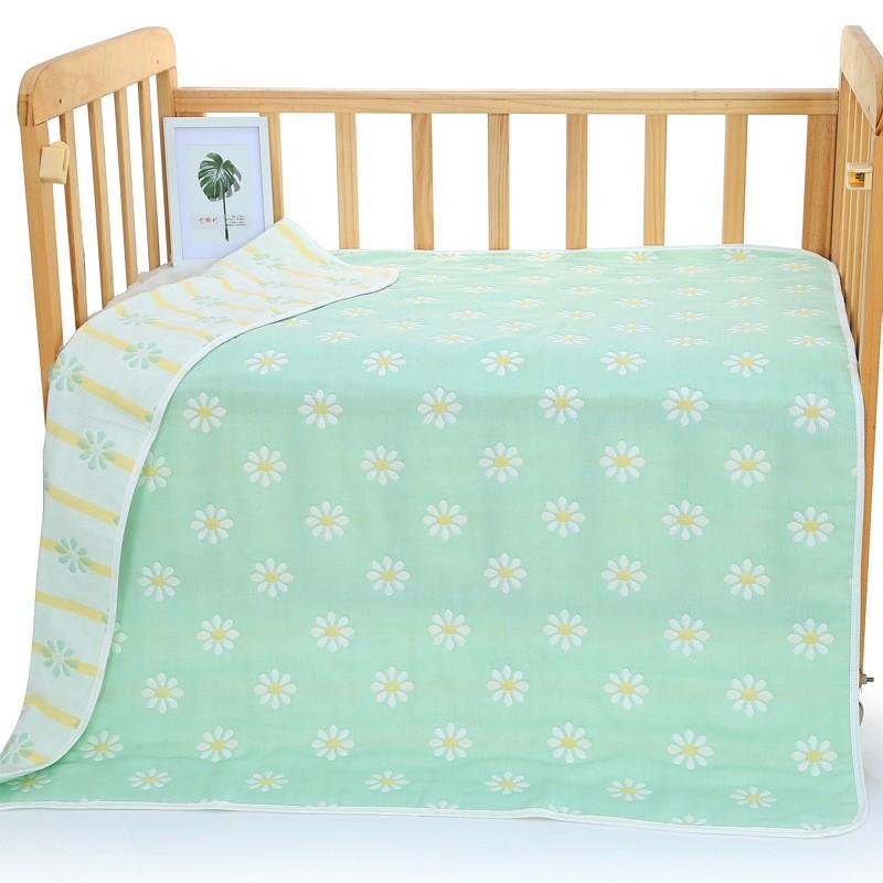 Baby Bath Towel Infant Toddler Blanket Cotton Gauze 6 Layer Muslin Wrap Newborn