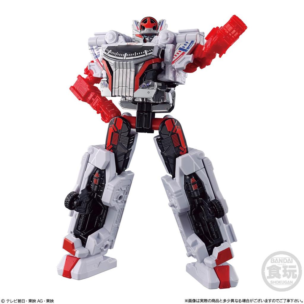 Minipla Bakujo Gattai Series 01 Bunbunger Robot Set Candy Toys and Ramune Candy Sentai (1 piece) (Bakujo Bunbunger)