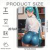 2D Flat 1pc Vintage Full-Length Photo Sign Aluminum Poster, Waterproof & Heat-Resistant , No-Fade Indoor/Outdoor Decoration