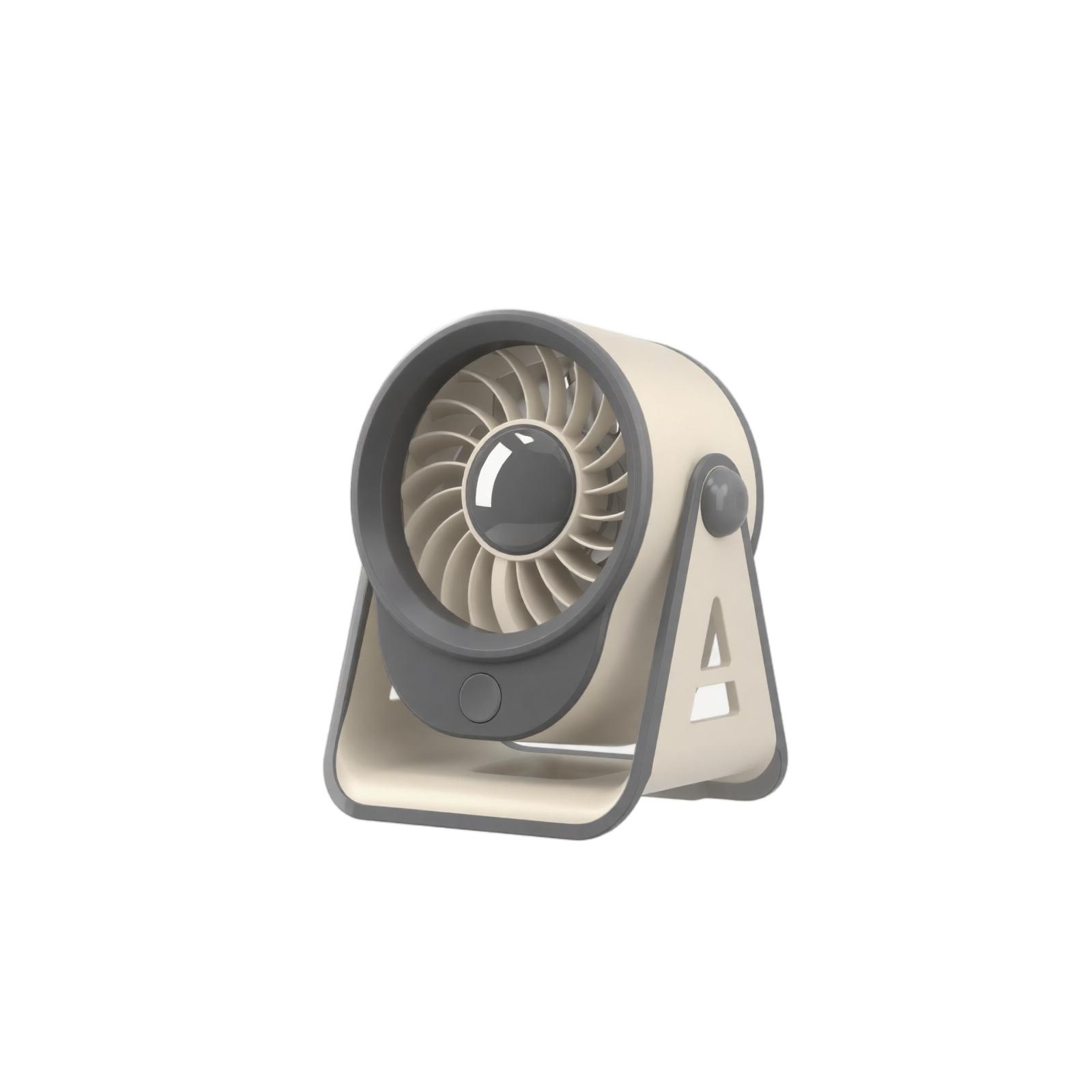 

Mini Desktop Fan Portable Compact Design Adjustable Angle USB Powered Quiet Operation Suitable for Office Home Travel Use ONE SIZE