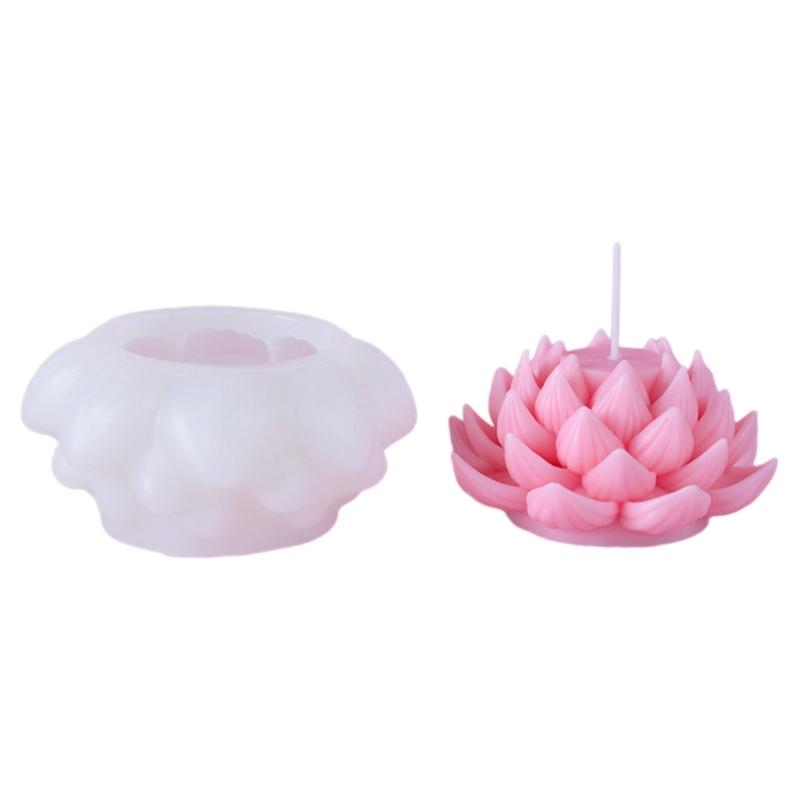 Unique Candles and Decorative Pieces Crafting Silicone Mold for DIY Enthusiasts Resin Mold for Candle and Plaster Making