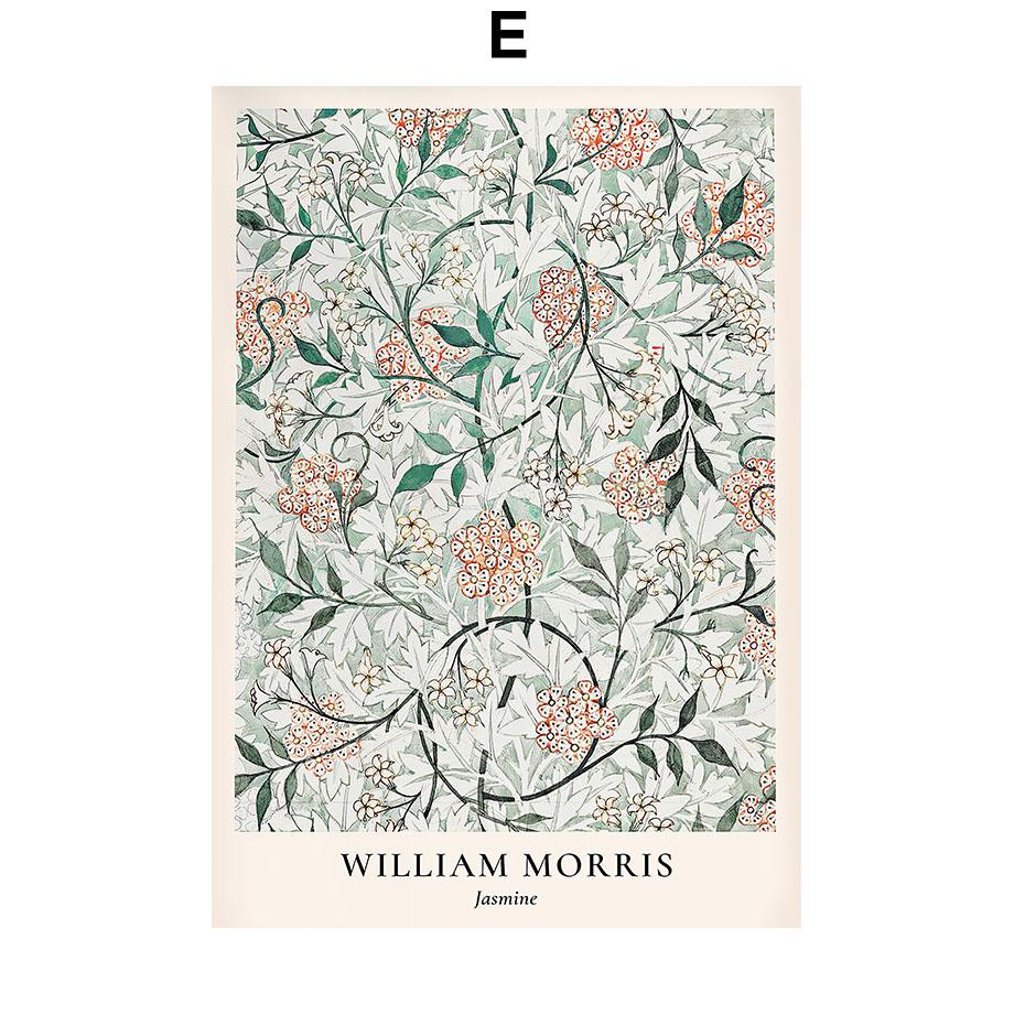 Sage Green Green Floral Wall Art Prints Set Modern Set 6 Abstract Posters Gallery Canvas Painting Pictures Living Room Decor