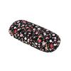 Floral Hard Shell Glasses Case Floral Printed Portable Eyeglasses Case Cloth Retro Eyewear Protector Daily Use