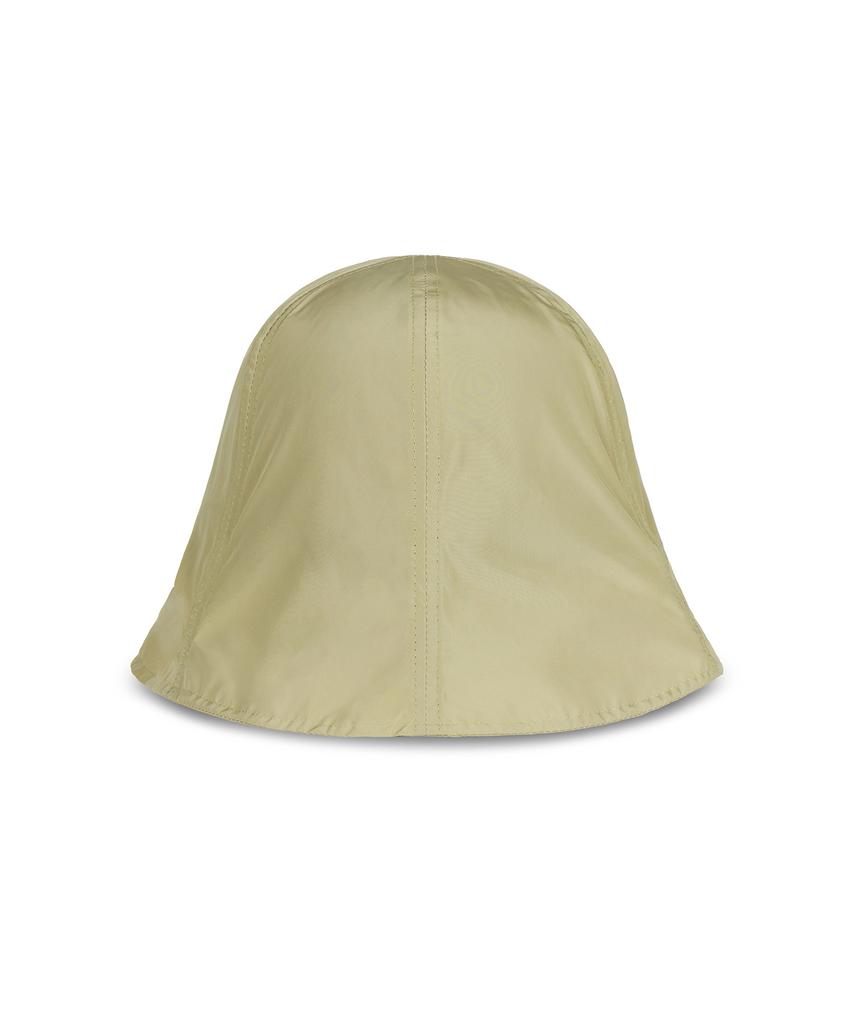 Bajal Varzar Label String Bucket Hat Beige