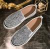 Fashion Mocassins À Enfiler Pour Femmes, Baskets En Maille, Décor Biscuits, Chaussures Plates Basses