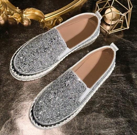 Fashion Mocassins À Enfiler Pour Femmes, Baskets En Maille, Décor Biscuits, Chaussures Plates Basses