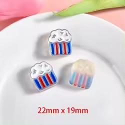 New Hot Sale Kawaii Cabochons Artificial Food Animal Fruit Design Resin with Flat Back for Souvenirs