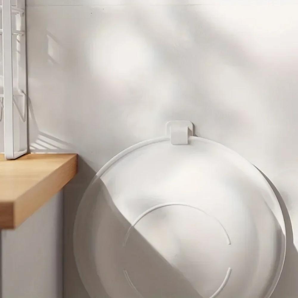 6Pcs Washbasin Hooks Adhesive Hooks Storage Rack Wall-Hung Washbasin Holder Home Bathroom Kitchen Supplies