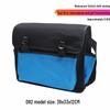 Oxford Canvas Electrician Tool Bag for Air Conditioner Repair - Large, Thickened, Single-Shoulder, Multifunctional Storage.