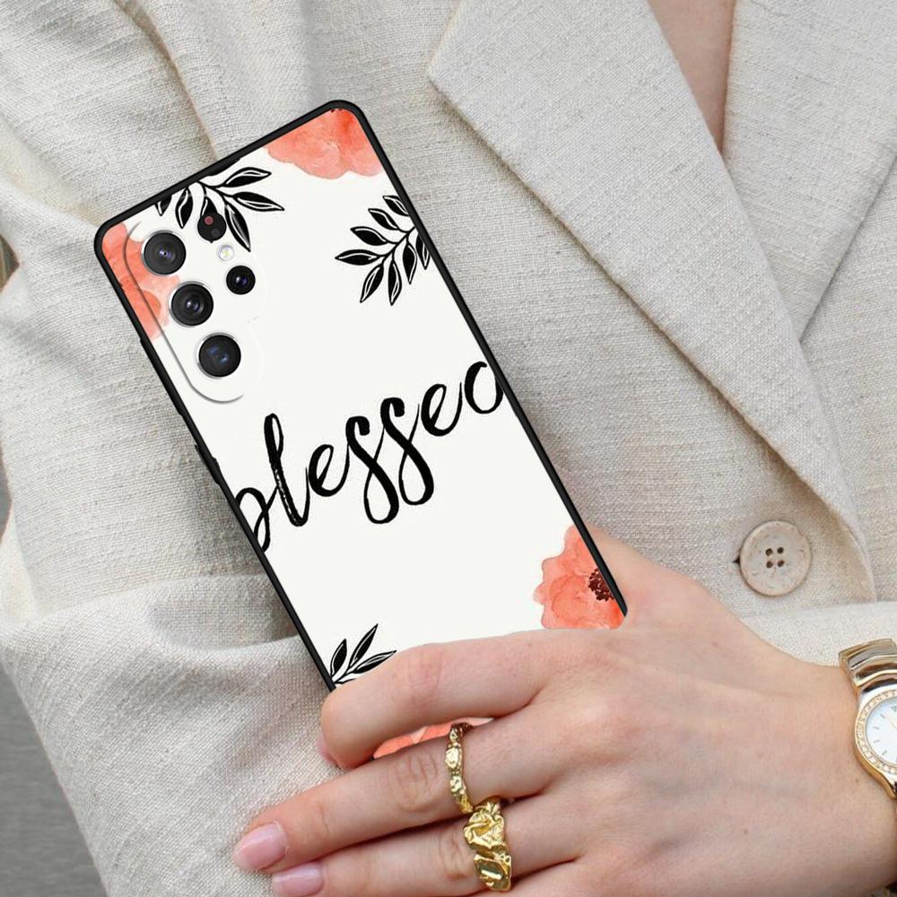 Christian Psalms Cell Phone Case for Samsung Galaxy S26 Ultra S25 S24 S23 S22 S21 S20 Note10 Cover