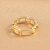 Women Ring Fashion Crystal Embedded Decorative Hand Jewelry Rhinestone Dressing Elegant Trendy Decoration Craft Hanging
