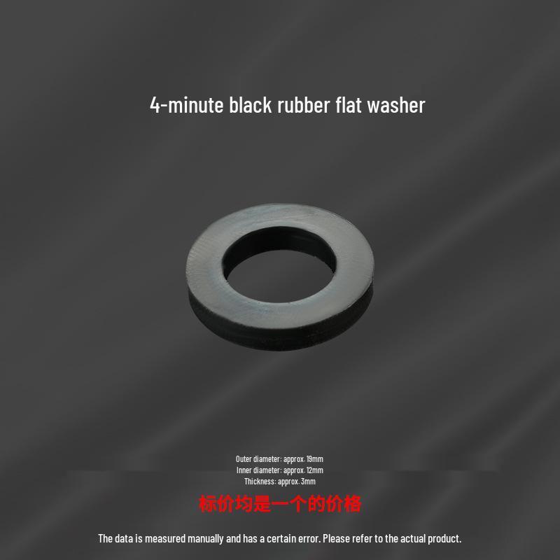 PTFE and Silicone/Nitrile Rubber Gaskets for Gas Pipe Sealing