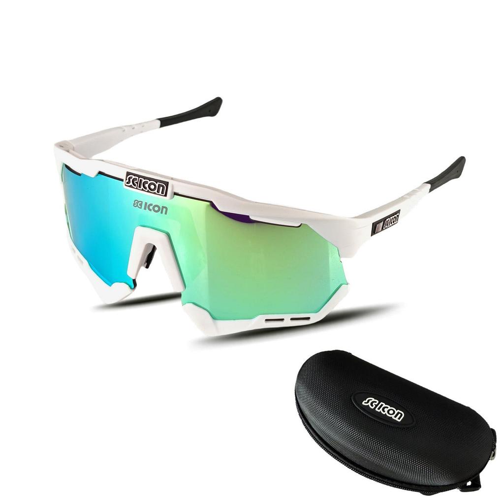 Lunettes de cyclisme polarisées unisexes - Haute définition, Protection solaire coupe-vent pour le vélo