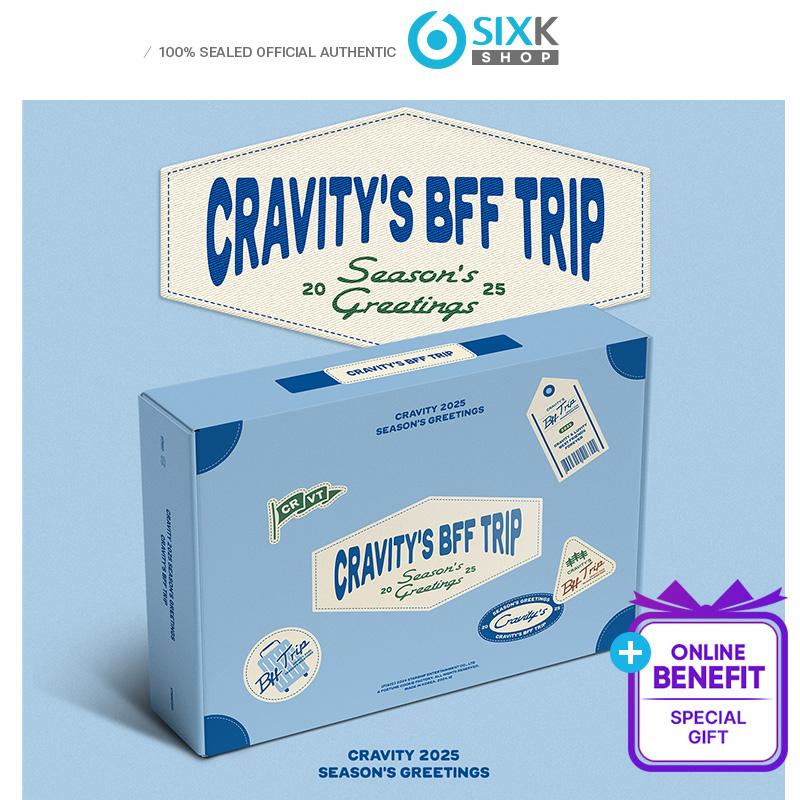 

[Предзаказ] CRAVITY ПОЗДРАВЛЕНИЯ СЕЗОНА 2025 CRAVITY S BFF TRIP (Онлайн-преимущество) POB STARSHIP