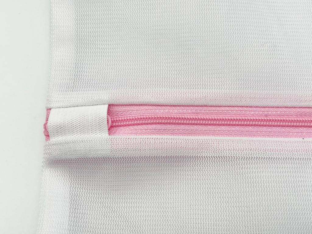Yunox 40 X 50cm Rectangular Laundry Net of Net Fine Mesh Storage Prevents Shape Deformation Zipper Cover Approx. [Set 5] [Laundry / / / / Included]