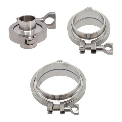 19 mm-102 mm Rørkoblinger Ytre Diameter 3/4-4 Tommer Rustfritt Stål 304