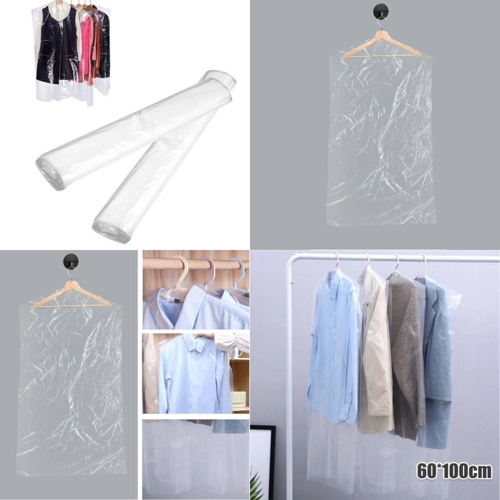 Dust 5pcs Transparent Cover Clothing With Plastic Material Suitable Use Daily