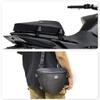 Borsa da moto nera Borsa da sella posteriore Borsa da viaggio Zaino a tracolla Borsa da turismo impermeabile