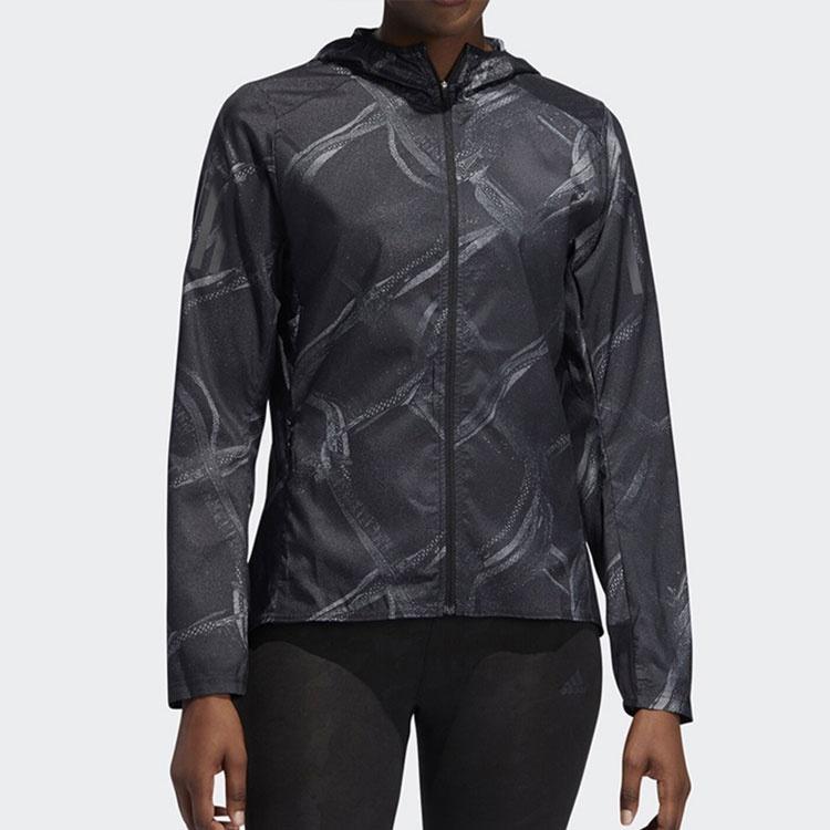 (WMNS) adidas Trainings Sport Kapuzenjacke Schwarz Damen DW5960