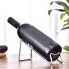 6Pieces Simple Iron Stand Single Storage Solution Iron Material Wine Display Shelves Bottle Holder Wine Bottle Rack