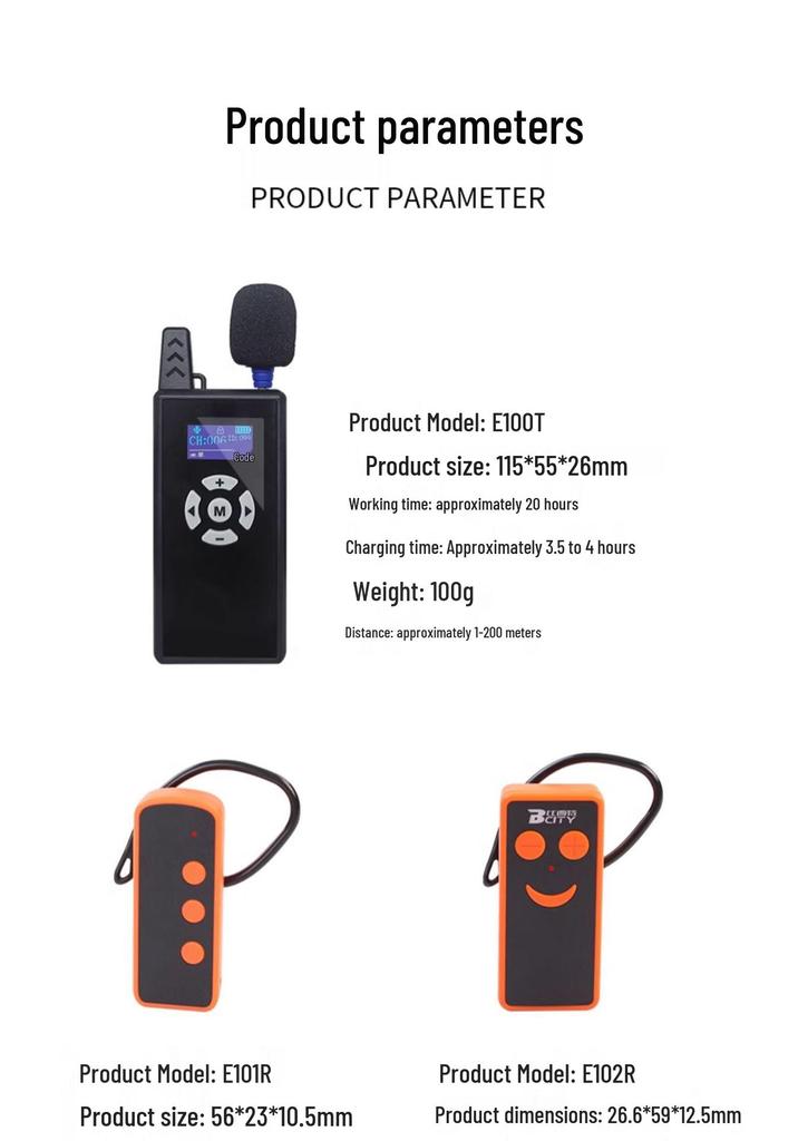Bisite Tour Guide Multi Explainer Earphones