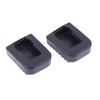1/2 Pcs Motorcycle Footrest Pad Soft For Scooter Support Rod Anti-Slip Rubber Pads Motorcycle Base Bracket Extension Foot