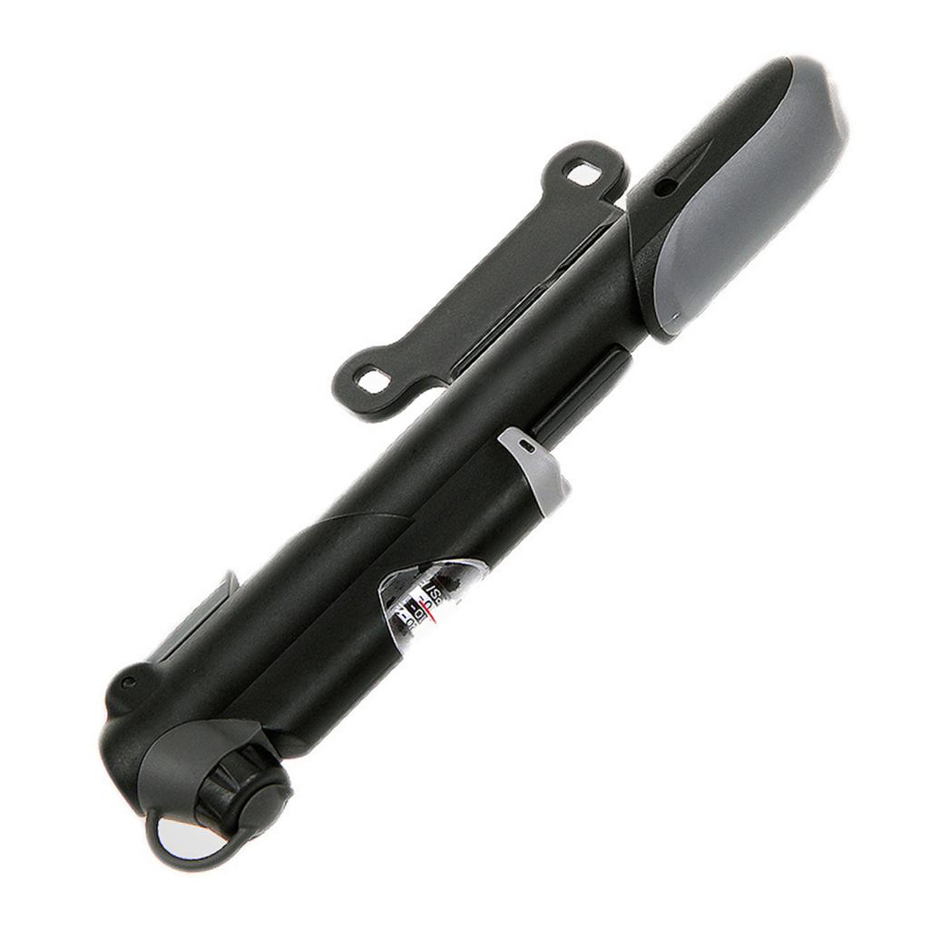 Mini pumpička na kolo Plastová přenosná rámová pumpička Vysokotlaká sada na opravu pneumatik pro venkovní použití Černá