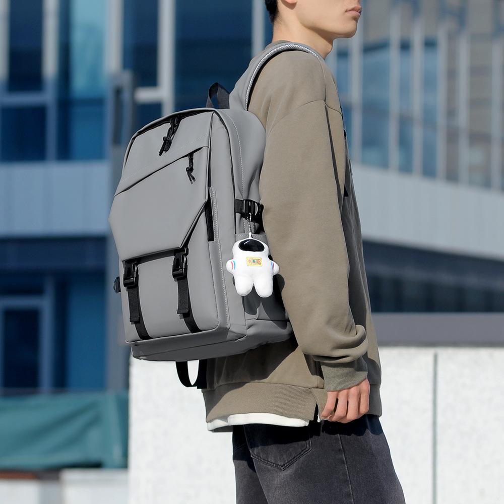 Schoolbag Fashion New Backpack Trend Girl Mori Simple Couple Backpack Junior High School Student School Bag Male
