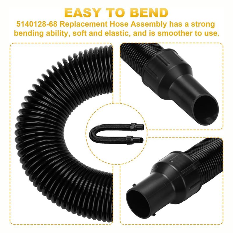 Y15A5140128-68 Replacement Hose Assembly for Dewalt Leaf Blower and Vacuum 704660053412 DCV580DCV581H,for DeWalt Vacuum Hose