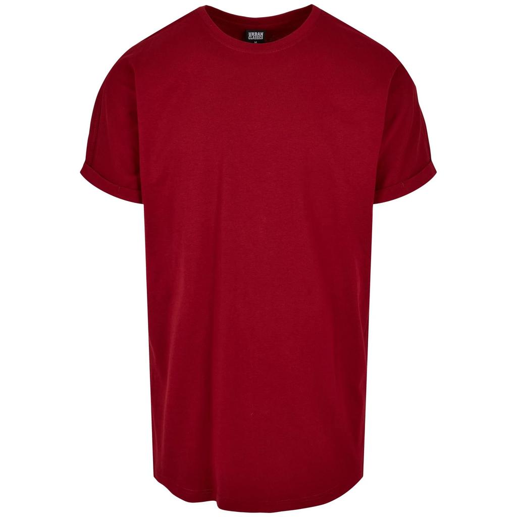 Urban Classics Mens Long Turn Up Shaped T-Shirt