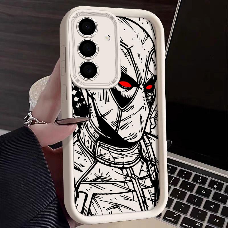 Cool Marvel Deadpool Ironman S26 Ultra Case For Samsung Galaxy S26 S25 S24 S22 S23 Ultra S21 Plus S20 S25 FE 5G Protection Cover