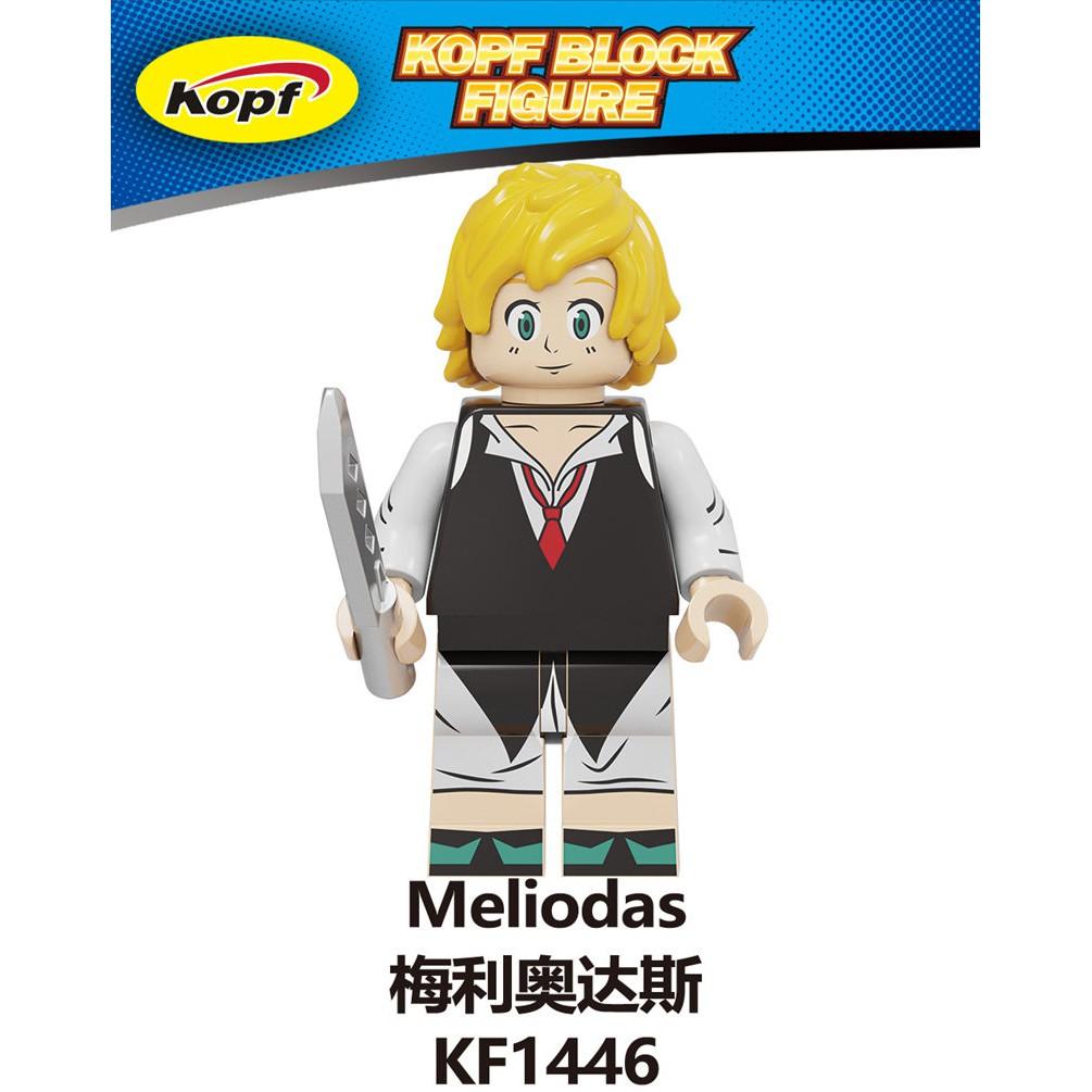 The Seven Deadly Sins Minifigure Games Comic Toy Building Blocks Kids Toys KF6129