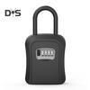 Key Lock Box Sturdy Portable Security Lock Box 4 Digit Combination Lockbox for Home Office Garage Apartment Spare Keys