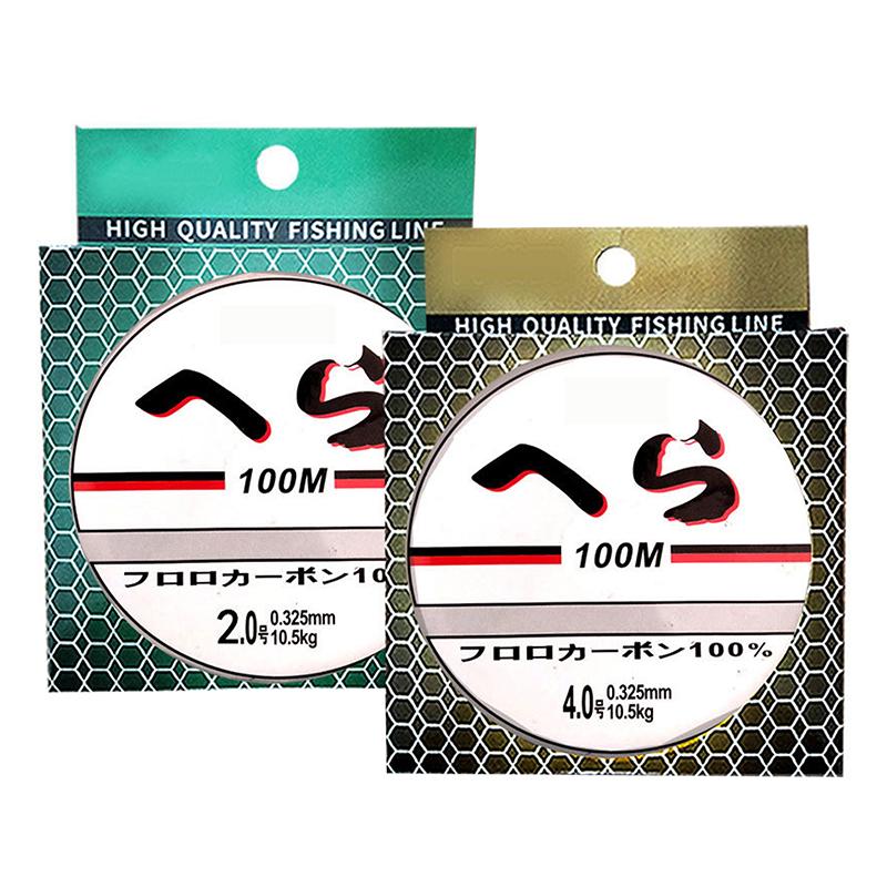 100 Meter Nylon Fishing Line Single Fiber Fluorocarbon Coating Fishing Line Sea Fishing Accessories