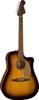 Fender Fender Electric Acoustic Guitar Redondo Walnut Gold Sunburst with Soft Case Player, Fingerboard, Pickguard,
