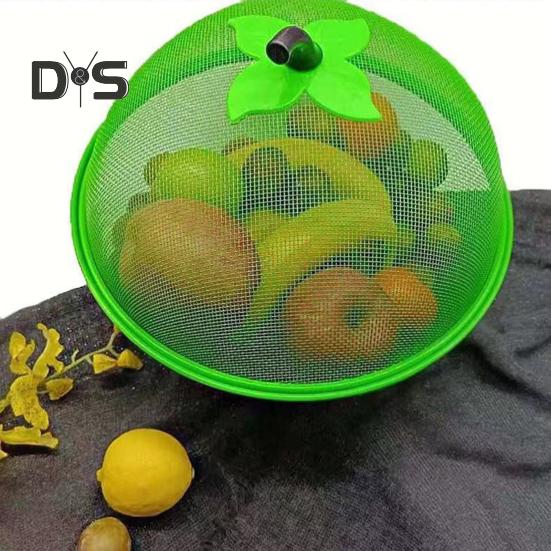 Fruit Bowl Vegetable Basket 24/28cm Metal Mesh Bowl for Washing Fruits Vegetables Snacks Tabletop Decorative Holder Kitchen Cafe Restaurant Home Use