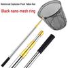Telescopic Landing Net with Fine Mesh - Expandable Handle & Net Head for Fishing