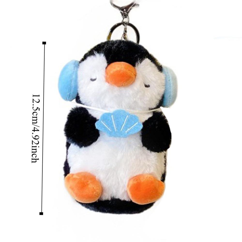 Stuffed Animal Phone Pingu Doll Pendant Funny Stuffed Penguin Toy  Couple Gift