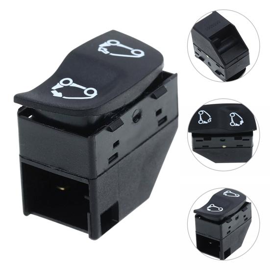 Car Console Switch Replacement Parts Simple Installation Universal Reliable Convert Switch Button for Smart W451/for Fortwo 2007-2015