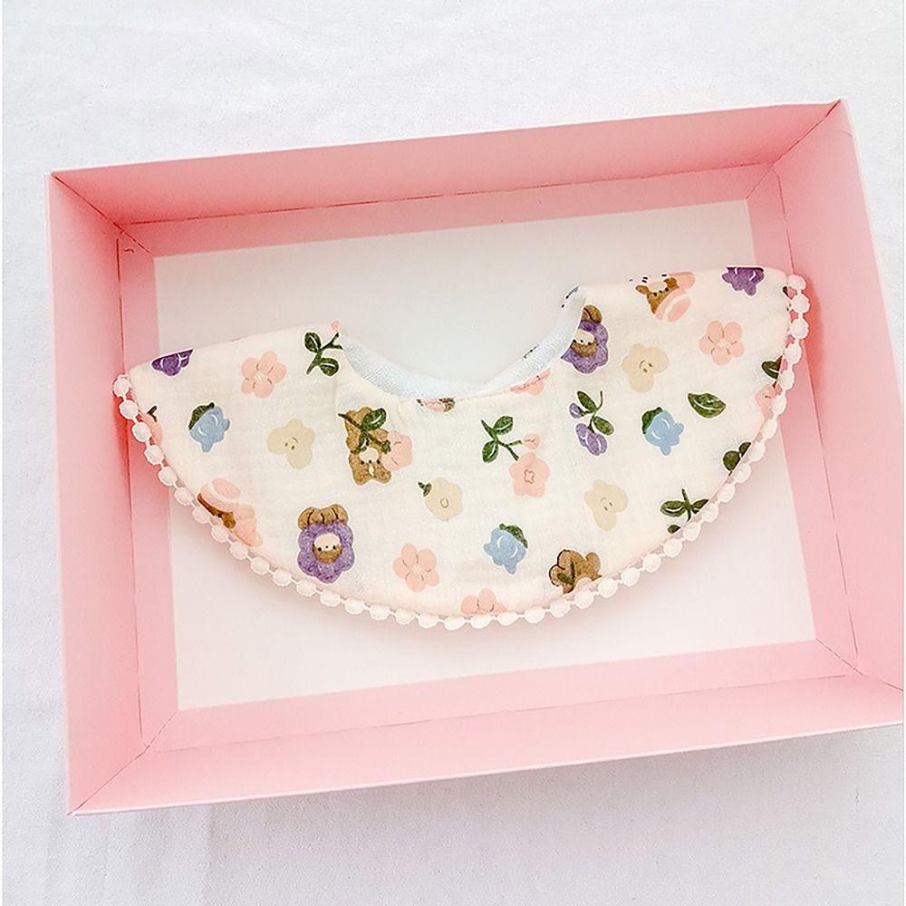 

Полотенце для слюней с принтом из мультфильма, хлопковое полотенце для слюней 2023 года, детские нагрудники для малышей H