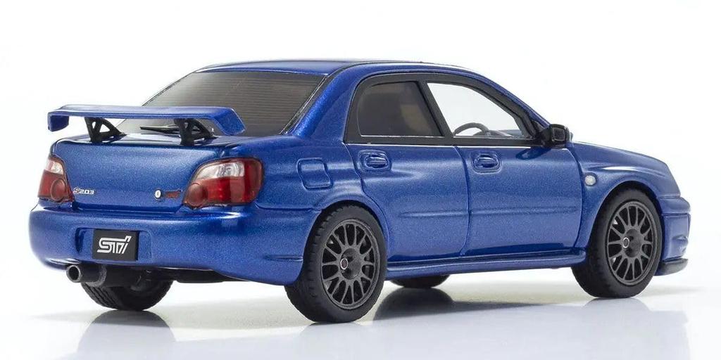 Kyosho Original 1/43 Scale Subaru Impreza S203 Blue Finished Product