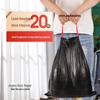 Jia Bang Shou Large Black Drawstring Trash Bags