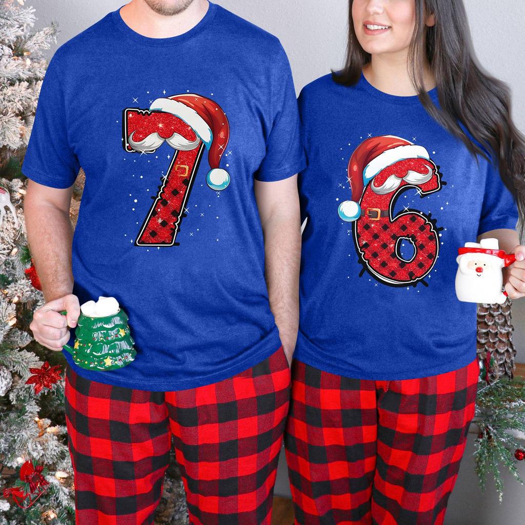 Camiseta de manga corta con cuello redondo y estampado de moda para mujer