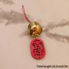 Mini Brass Wind Chimes Outdoor Door Bell Door Window Wall Hanging Bell Japanese Room Decoration Pendant Garden Decor Outdoor