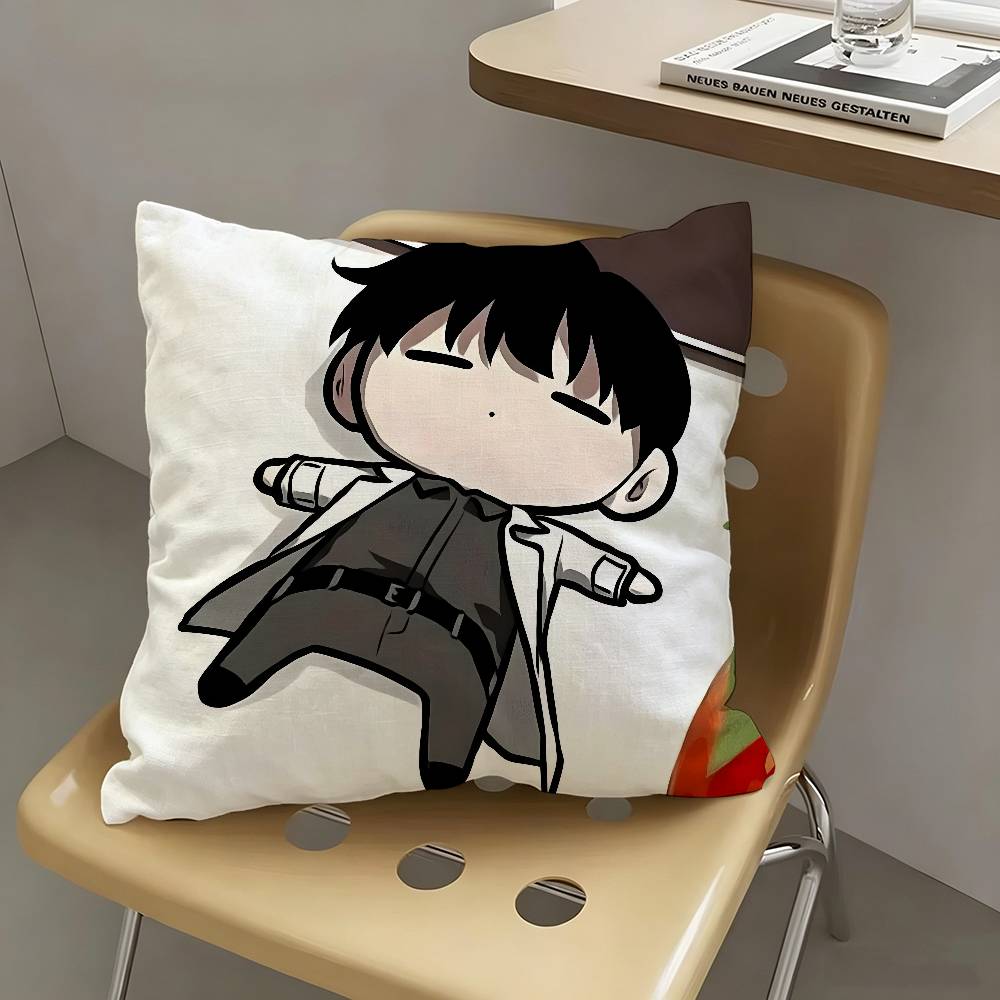 1pc Anime Omniscient Readers Viewpoint Pillow Case Fashion Square Pillowcase Bedroom Sofa Room Ins Decoration Leisure