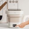 Mașină de spălat pliabilă portabilă cu afișaj LCD Mini centrifugă pentru lenjerie de corp 9L