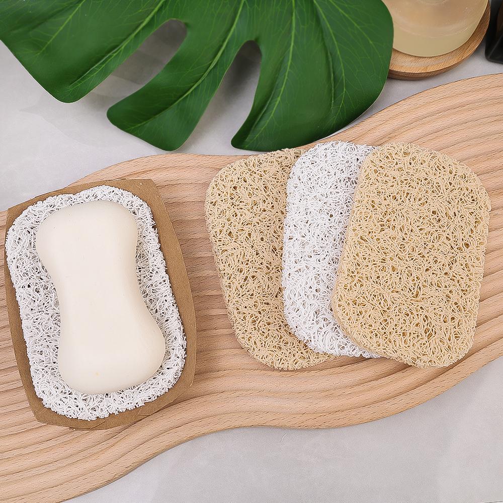 4/1pcs PVC Soap Saver Pad Non-Slip Mildew Proof Self Draining Soap Pads Kitchen Bathroom Soap Holder Travel Cleaning Supplies