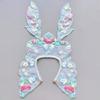 Yunjian Collar Decorative Hanfu Studded Pearls False Collar Embroidered Rabbit